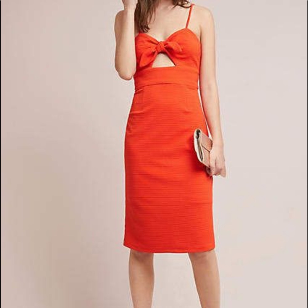 Hutch orange dress
